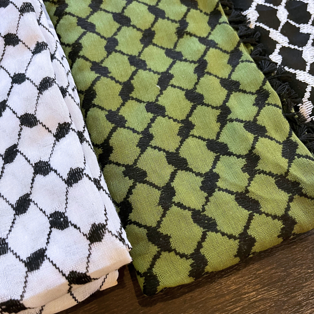 Tatreez on Kuffiyeh Kit