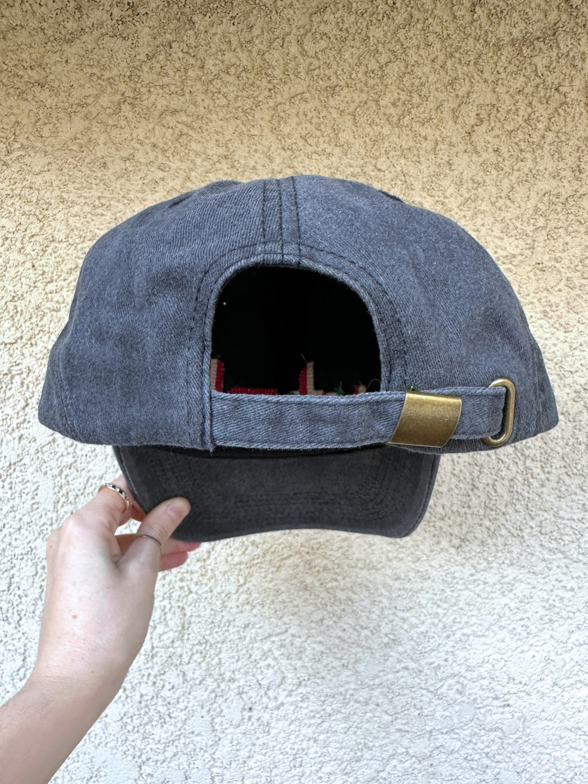 Embroidered Baseball Hat with "Lebanon" in Kufic Arabic