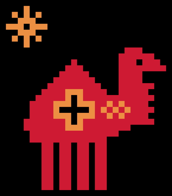 Christmas Camel