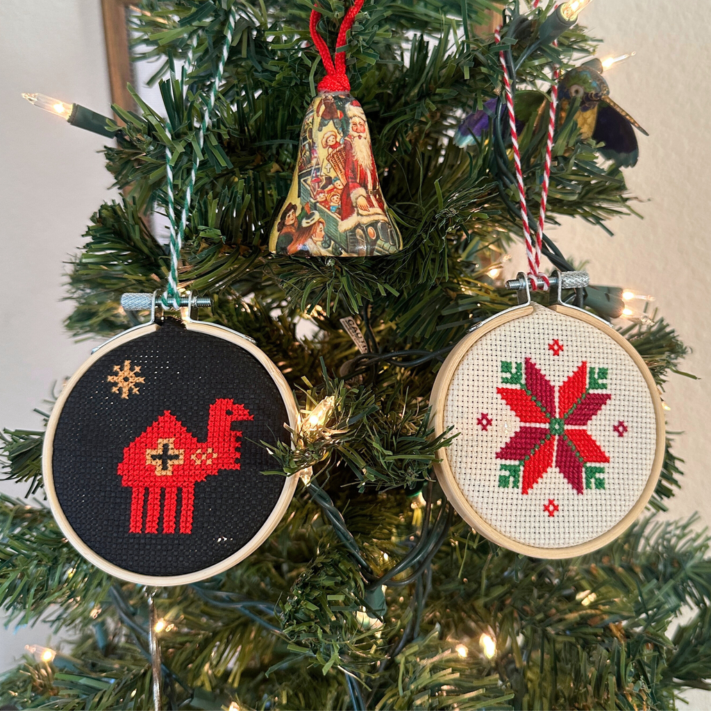 Christmas Ornament Tatreez Kit