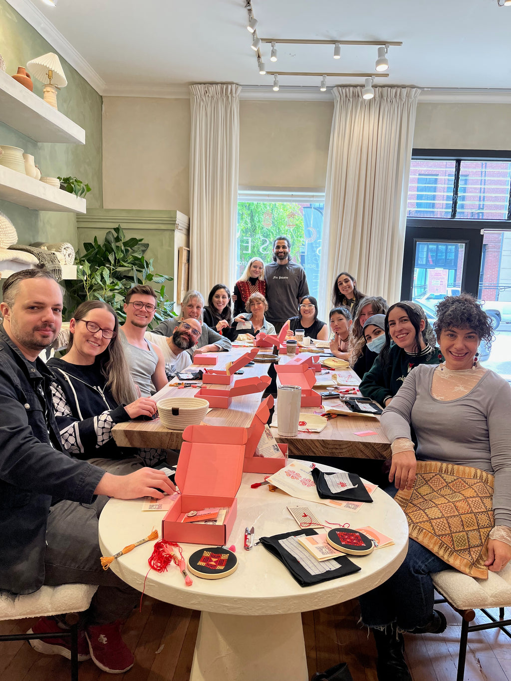 Kuffiyeh Tatreez Workshop - Dec 14 2025